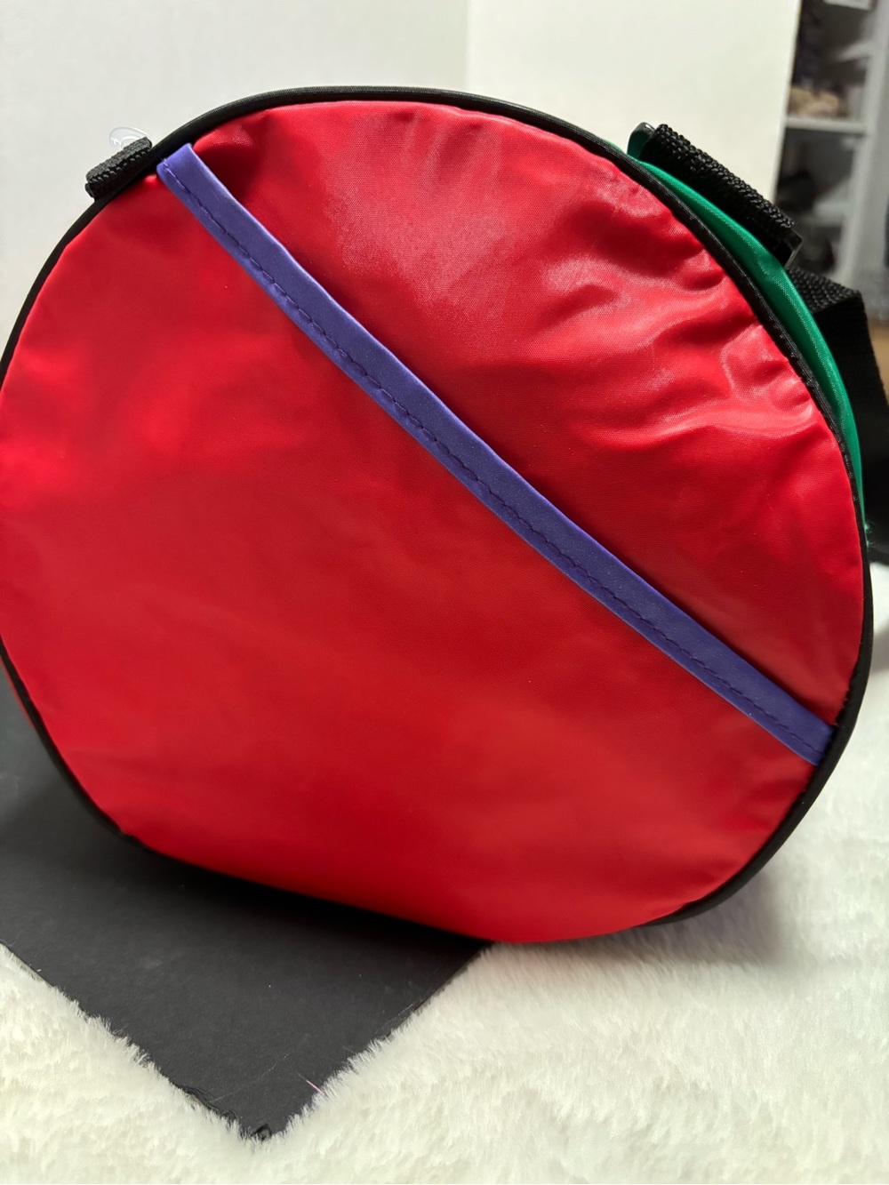 Vintage 1993 Looney Tunes All Stars Basketball Duffle Bag 90s - Picture 5 of 16